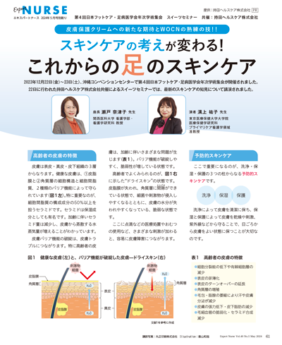 エキスパートナース2024年5月号（照林社発行）掲載